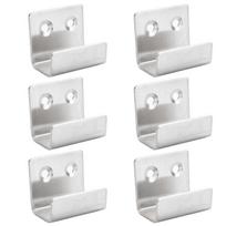 Ceramic Tile Display Hooks, Stainless Steel Flat J Hooks,Heavy Duty Wall Mounted Strong Hook, Garage System