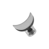 Practical-Replacement Standard Double Open Portafilter Spout For Espresso Machine Coffee Filter Nozzle 51/53/54/58 Mm sidabras
