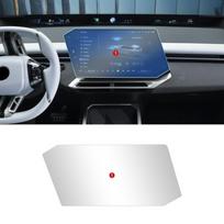 TPU apsauginė plėvelė BMW iX3 2026-2027 interjerui, apsauganti nuo įbrėžimų, skaidrus lipdukas Screen / Matte transparent / L juoda
