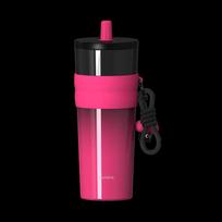 QUANGE Titanium Sports Insulated Water Bottle with Pop-Up Lid