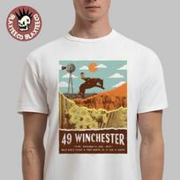 49 Winchester Fort Worth Texas 2025 Event Poster T-Shirt L