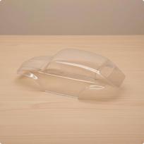 Clear Rc Body Shell Transparent Polycarbonate Car Modification Upgrade for 1/30