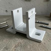 Awning Bracket Aluminum Mount Pale Mounting Hardware