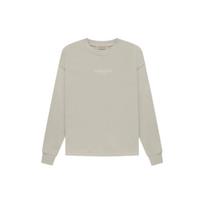 Fear of God Essentials FW22 Relaxed Crewneck Fleece Sweatshirt Unisex Tops Smoke-Grey FOG-FW22-669 XL