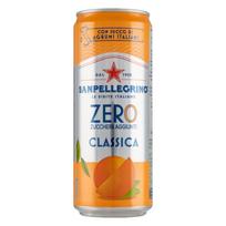Napój gazowany aranciata zero 330ml - san pellegrino
