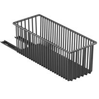 Carbon Steel Sliding Drawer Rack Pull Out Under Sink Storage Drawer  Kitchen juoda