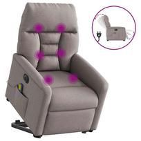 Lift-Up Massage Chair, Electric, Reclining, Taupe Color