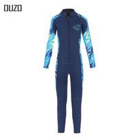2.5mm Kids Neoprene Wetsuit Long Sleeve Full Body Dive Suit Swimming Surfing Snorkeling Winter UV Protection XS Size 6