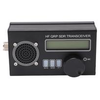 SDR Transceiver HF QRP 8 Band SSB CW Shortwave Radio Receiver Transmitter for DIY US Plug 110‑240V Aluminum alloy