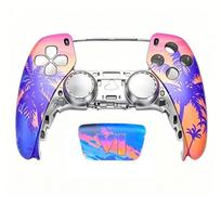 ABUO-For PS5 Game Controller Modification Front Case Replacement For BDM-010 BDM-020 BDM-030 Modified Controllers Shell Cover