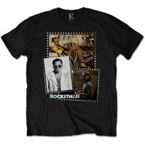 Elton John Rocketunisex Montage Unisexs TShirt L