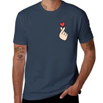 Finger Heart Tshirt Big And Tall Gym Tshirt S