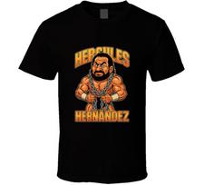 Hercules Hernandez Retro Wrestling Legend Caricature Unisex T-Shirt S