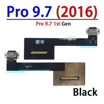 Charging Flex for Ipad Pro 13 9.7 10.5 11 12.9 1st 2nd 2024 2022 2021 3rd 4th 5th 6th Generation USB Ports Dock Connector Pro 9.7 Black