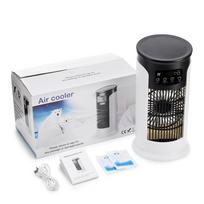 Portable Air Conditioner Fan 6 Speeds Misting Humidifier USB Desktop Cooler LED Display Timer Home Office Personal Summer balta