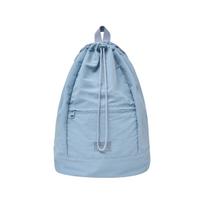 Marithe Francois Girbaud Classic Logo Zip Pocket Backpack Sky Blue ONE SIZE mėlyna