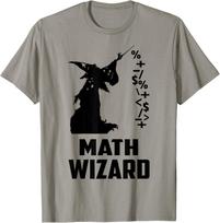 Math Wizard Funny Math Shirt For Math Lovers T-shirt L