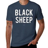 Black Sheep Tshirt Running Gym Short Sleeve Sports Tee S