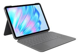 Logitech combo touch keyboard case for apple ipad air 11 (m2) gray