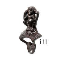 Three Monkeys Wall Mounted for - Novelty Barware for Restaurant, Pub and Home Use one size