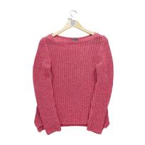 Women's Pink Sweater L ryškiai rožinė