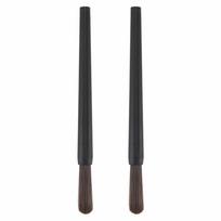 2 Pcs set Plastic Handle Coffee Grinder Cleaning Brush Portafilter Cleaning Brush  For Baristas