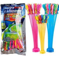 Water Injection Balloon Summer Water Bombs Fast Fill Water Balloons for Pool Party Outdoor Team Game Beach Splash Festival Toy (as the picture,5inch)