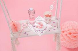 Konfetti Baby Shower Dziewczynka Różowe Stópki 15G