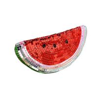 Cute Watermelon Shape Disco Ball Decorative Fruit Figurines  Party Supplies Watermelon red