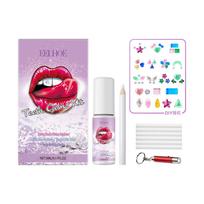 DIY Tooth Kit With Curing Light And Glue,20 Pieces Crystals Jewelry Kit-5ml