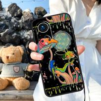 Psychedelic Mushrooms Florals Case For Honor X8a X9a X6a X7a X6 X7 X8 X9 X9b X8b Honor 70 50 90 Lite Magic 5 6 Pro Cover Honor 70 Lite
