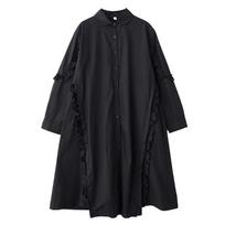 XITAO Edible Tree Fungus Patchwork Asymmetrical Dress GYX1513 One Size