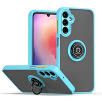 Sukamoji dėklo-laikiklis Samsung A24 4G A34 A54 A14 A23 A33 A53 A73 A22 A52 A72 A32 A13 A02 A21S A51 A71 A31 piršto žiedo dangtelis For A21S geltona