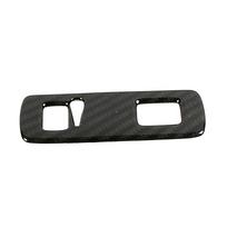 For Volvo XC40 2019 2020 2024 2024 Head Light Headlights Lamp Switch Button Decoration Cover Trim Carbon Fiber Silver Color