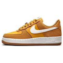 Nike  Air Force 1 07 SE First Use - University Gold Gum Women Sneakers Light-Gum-Brown White DA8302-700 37.5 white
