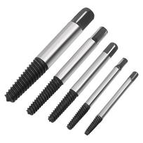 5 Pcs/set Convenience Drill Bit Set Damaged Screw Extractor Practical Tools Screw Extractor Set Broken Bolt Remover Easy to use