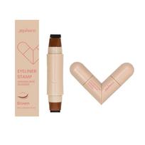 Zephoco Dual-Ended Liquid Eyeliner Stamp: Easy One-Step Precision for Perfect Eye Makeup. 2.1ml (Export only, not for domestic sale) ruda
