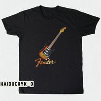 Fender SRV Unisex Black T-shirt S-5XL Unisex T-Shirt M black