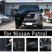 Skirta Nissan Patrol Lauko apsauga Pilnos automobilio dangos Sniego danga Saulės skydelis Vandeniui atsparus Dulkių nepraleidžiantis Išorės automobilio priedai