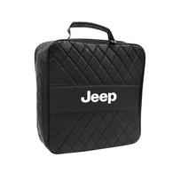 Jeep automobiliui Įkrovimo pistoletas Odinis krepšys Sandėliavimo dėžutė Automobilio priedai Jeep Grand Cherokee Wrangler JK Gladiator Compass Rene