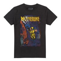Marvel Wolverine Backstreet Strike Unisex 100% Medvilnės Marškinėliai Vyriški Marškinėliai Viršus S-5XL, Juodas L brown