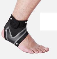 1PC Compression Sports Ankle Support Ankle Stabilizer Brace Tendon Pain Painrelief Strap Foot Sprain Injury Wrap Basketball Football S