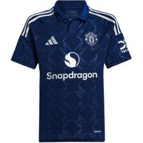 Adidas Kids' Soccer Jersey Manchester United SS24 Midnight Indigo Teenagers IT1957 176