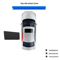 Peugeot 508 Magnetic Blackout Sunshade Curtains - Heat Insulation & Light Blocking