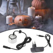 Pond Fog Machine Atomizer Air Humidifier 12 LED EU 220V Plug Ultrasonic Mist