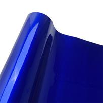 Glossy Candy Auto Adhesive Foil Film Motorcycle Stickers Vinyl Car Color Change Film Blue Glossy Metallic Vinyl Paper for Car 10X152 CM mėlyna