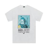 Kith For Star Wars Boba Fett Vintage Tee White Men Tops KHM030199-101 M