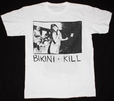 Bikini Kill Band Music Hip Hop Heavy Cotton White All Size T-Shirt XXXXL