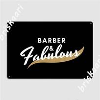 Funny Barber Gift Fabulous Metal Signs Cinema Garage Garage Club Funny Plaques Tin sign Posters 20X30CM