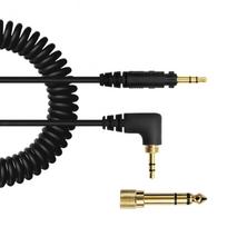 Pakeičiamas ausinių laidas EAH-DJ1200 ant galvos uždedamoms ausinėms, 3,5 mm jungtys, laidas su 6,35 mm adapteriu 1 black